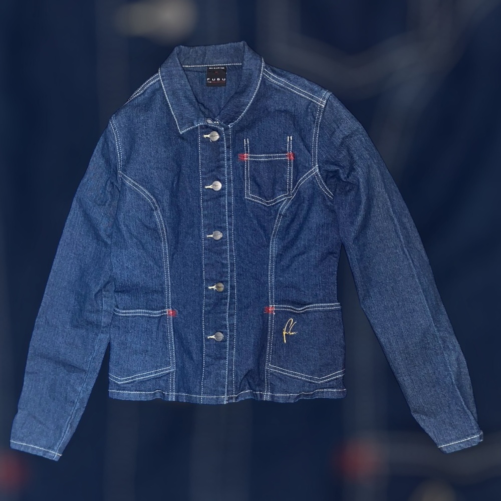 Vintage Fubu The Collection Denim Jacket, Women’s Medium